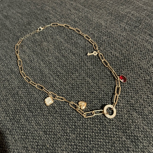 Gold Charm Necklace - Picture 4 of 5